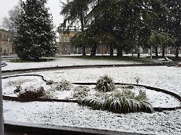 La neve per le strade di Cremona (Enrico Galletti)