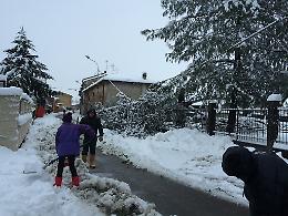 Gabbioneta il giorno dopo 'big snow' (Giovanni Manara)