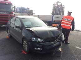 Le immagini della Paullese dopo gli incidenti