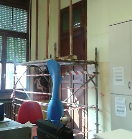 Palestra inagibile alla Stradivari