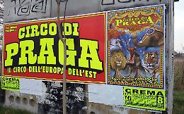 Manifesti abusivi, multato il circo di Praga
