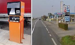 Gang dei distributori di benzina: magro bottino, danni ingenti