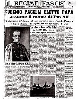  Il cardinale Eugenio Maria Pacelli diventa Papa con il nome di Pio XII