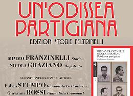 Cremona. Al Filo la presentazione del libro 'Un'odissea partigiana' Venerdì 13 marzo
