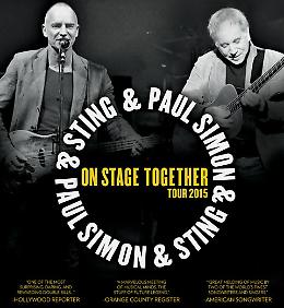 Paul Simon & Sting: On Stage Together al Mediolanum Forum di Assago (MI)