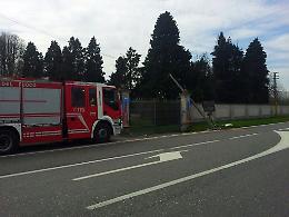 Le immagini dell'incidente in via Milano