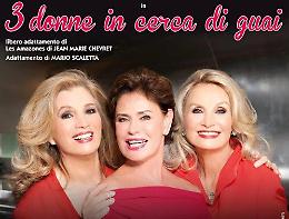 Stagione Sifasera. A Castelleone 'Tre donne in cerca di guai' con Corinne Clery, Barbara Bouchet e Iva Zanicchi Martedì 14 aprile