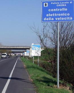 Autovelox attivo dalla mezzanotte