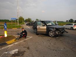 Le immagini dell'incidente sulla Codognese a Grumello