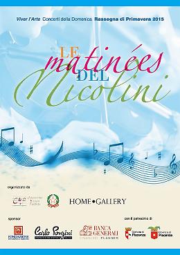 Piacenza. “Le Matineés del Nicolini viver l’Arte Concerti della Domenica”