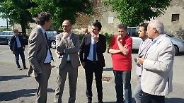 Il ministro Martina a Bellaguarda