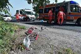 E' morta la bimba investita in bici