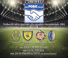 Primo torneo Pobic: il calcio per la vita
