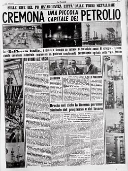 Cremona una piccola capitale del petrolio