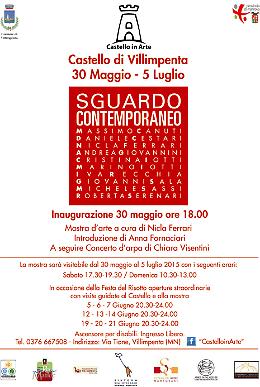 Lo 'Sguardo Contemporaneo' al Castello di Villimpenta