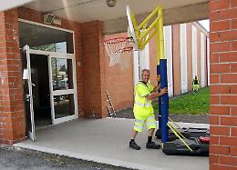 PalaFarina, vandali in azione