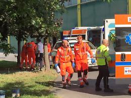 Le immagini dell'incendio alla Tecnimetal di San Giovanni in Croce