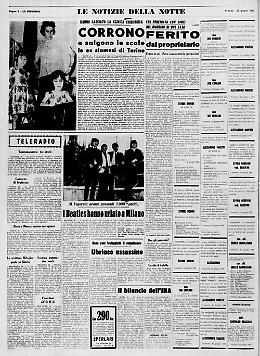 Cinquant'anni fa il concerto dei Beatles al Vigorelli di Milano