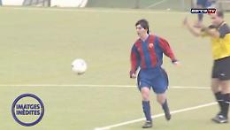 Messi, il Barça pubblica video inedito di quando aveva 14 anni