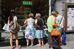 A caccia dell'affare nonostante il grande caldo