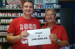 Con tre euro ne vince 200mila