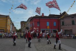 Il Palio vinto dalla contrada dell'Argine