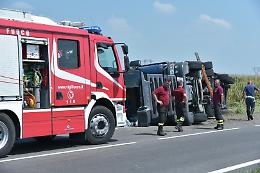 Tir fuori controllo, Giuseppina in tilt