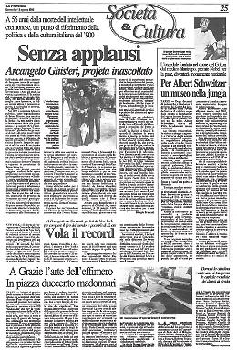 L'intellettuale cremonese Arcangelo Ghisleri vero punto di riferimento della politica  italiana del '900 