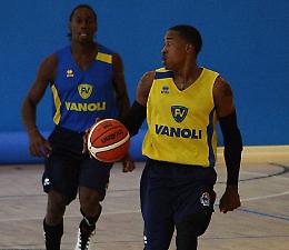 Vanoli, primo test stagionale