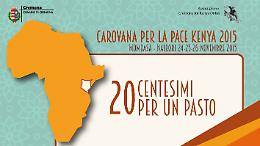 ‘Venti centesimi per un pasto’: lo slogan
per raccogliere fondi a sostegno del Kenya