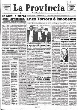 Il celebre presentatore di "Portobello" è stato assolto con formula piena