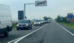 Chiusura strada Padania Inferiore