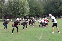  I Cremona Tigers durante l'Open Day alla Canottieri Bissolati