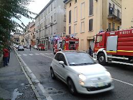 Le immagini dell'intervento dei pompieri in via del Sale a Cremona
