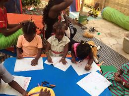 Le immagini dell'asilo inaugurato in Senegal