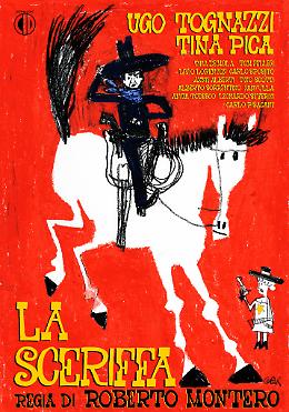 Le locandine dei film di Tognazzi della mostra 33T d'autore