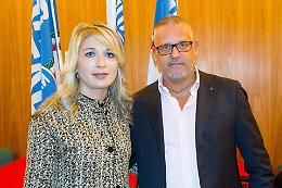 Viviana Beccalossi ospite di Fratelli d'Italia, le immagini