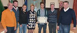 Campione di marcia, Orsoni premiato
