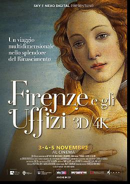 La grande arte al CineChaplin: mercoledì 4  e giovedì 5 novembre ‘Firenze e gli Uffizi’