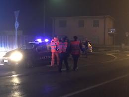Schianto nella notte, un ferito