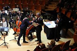 La celebrazione all'Auditorium del Museo del Violino di Cremona