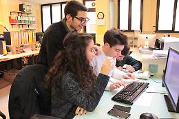 'Questione di stile': la classe terza A classico Manin al lavoro  