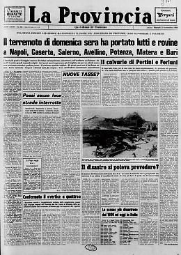 Irpinia, 35 anni fa il terremoto che provocò oltre 2500 morti
