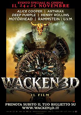 Wacken 3D, il concerto metal al CremonaPo mercoledì 25 novembre