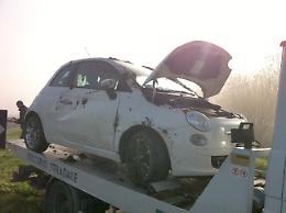 Serie di incidenti stradali senza gravi conseguenze