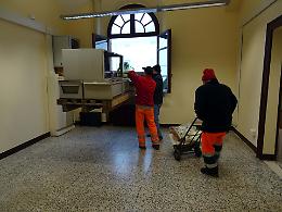 Trasloco degli uffici comunali