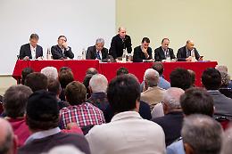 Le foto dell'incontro sul futuro del Consorzio Agrario