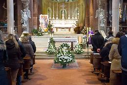 A San Michele i funerali di Matteo Denti