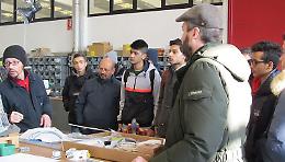 Studenti e insegnanti dell’Apc
in visita all’azienda Storti
