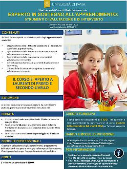All’Università di Pavia per diventare esperti in sostegno all’apprendimento 